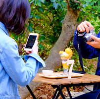 写真：カフェ