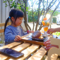 写真：カフェ